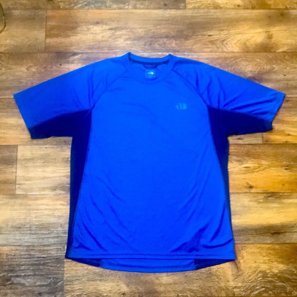 The North Face Blue/Dark Blue Vapor Wick Shirt